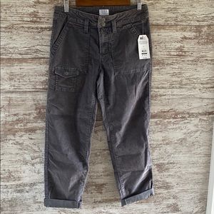 NWT Cargo Capri Pants